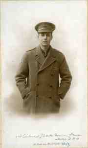 James Freeman, 2nd Lt, 29th Sqn, RFC. killed 24 April 1916
