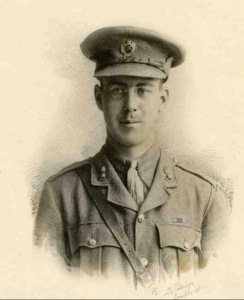 Lt Maurice Mowbray, MC. Killed at Passchendaele